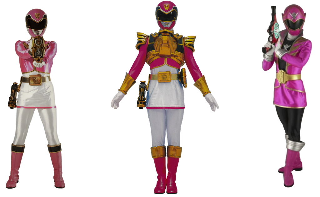 Megaforce Pink Ranger - Transparent! by SpeedCam on DeviantArt