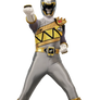 Dino Charge Silver Ranger - Transparent!