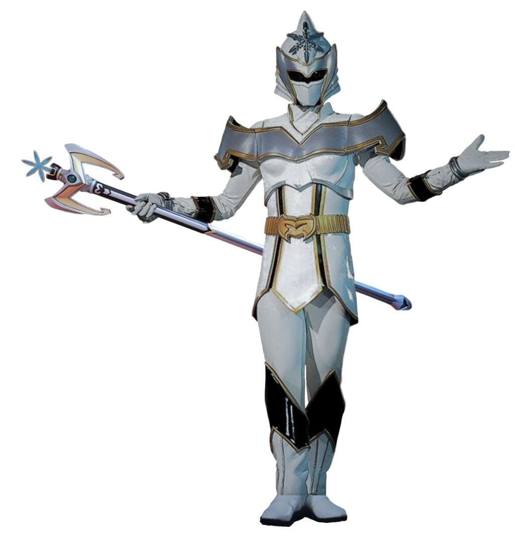 Mystic Force White Ranger - Transparent! by SpeedCam on DeviantArt