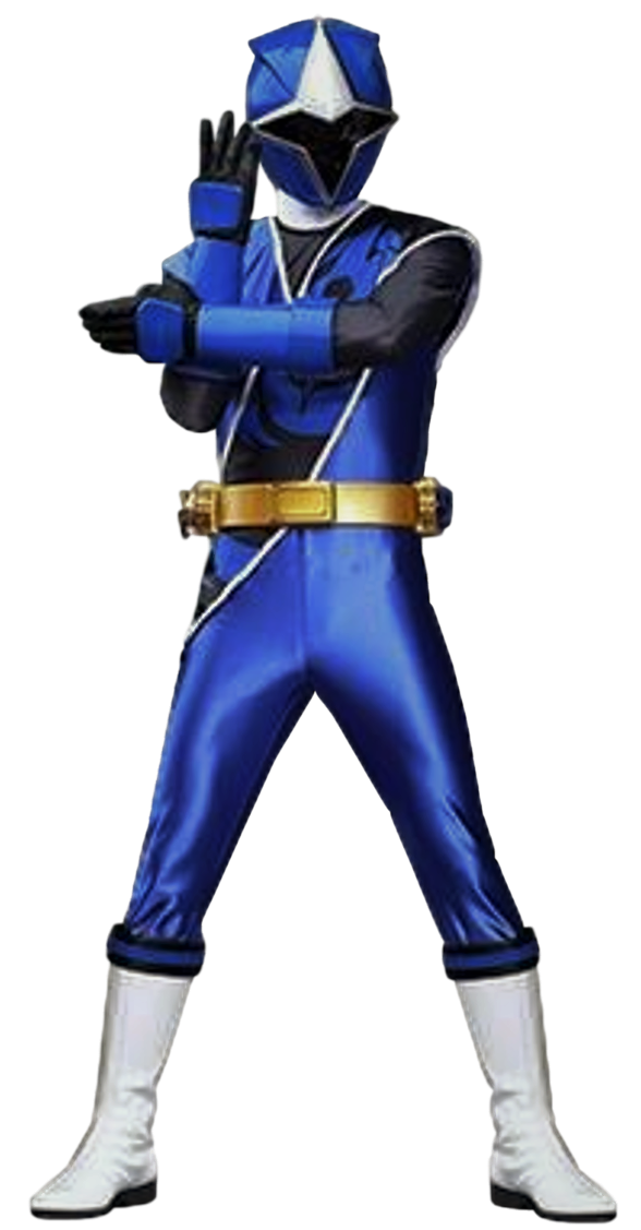 Ninja Steel Blue Ranger - Transparent! by SpeedCam on DeviantArt