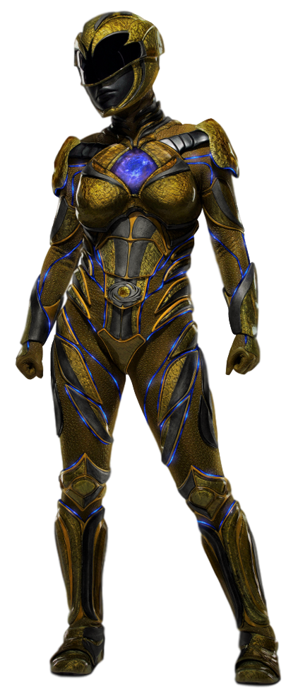 Power Rangers Movie Yellow Ranger - Transparent! by SpeedCam on DeviantArt