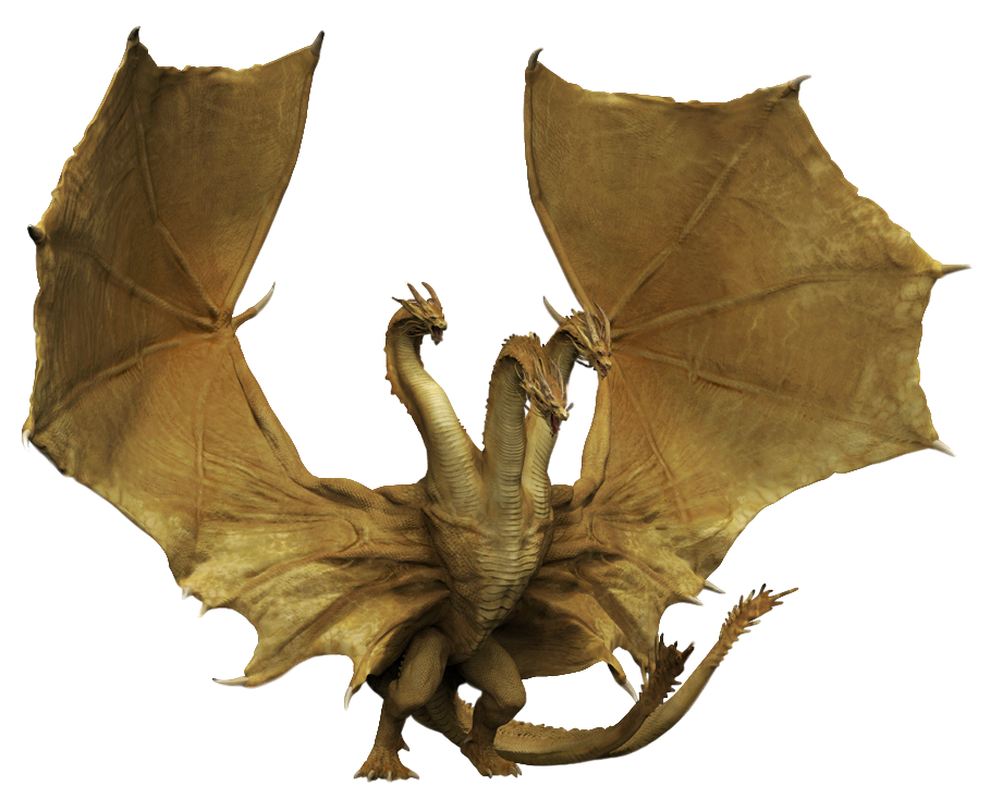 MonsterVerse: King Ghidorah - Transparent! by Camo-Flauge on DeviantArt