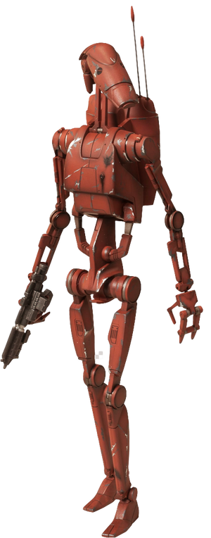 Battle Droid (Geonosis) - Transparent!