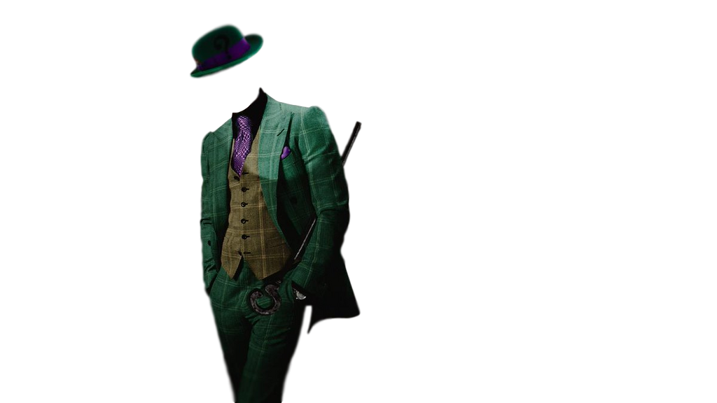 Riddler Body/Hat - Transparent! by SpeedCam on DeviantArt