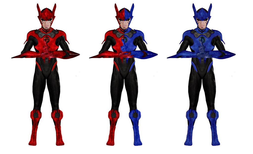 Red and Blue Lantern Razer - Transparent! by SpeedCam on DeviantArt