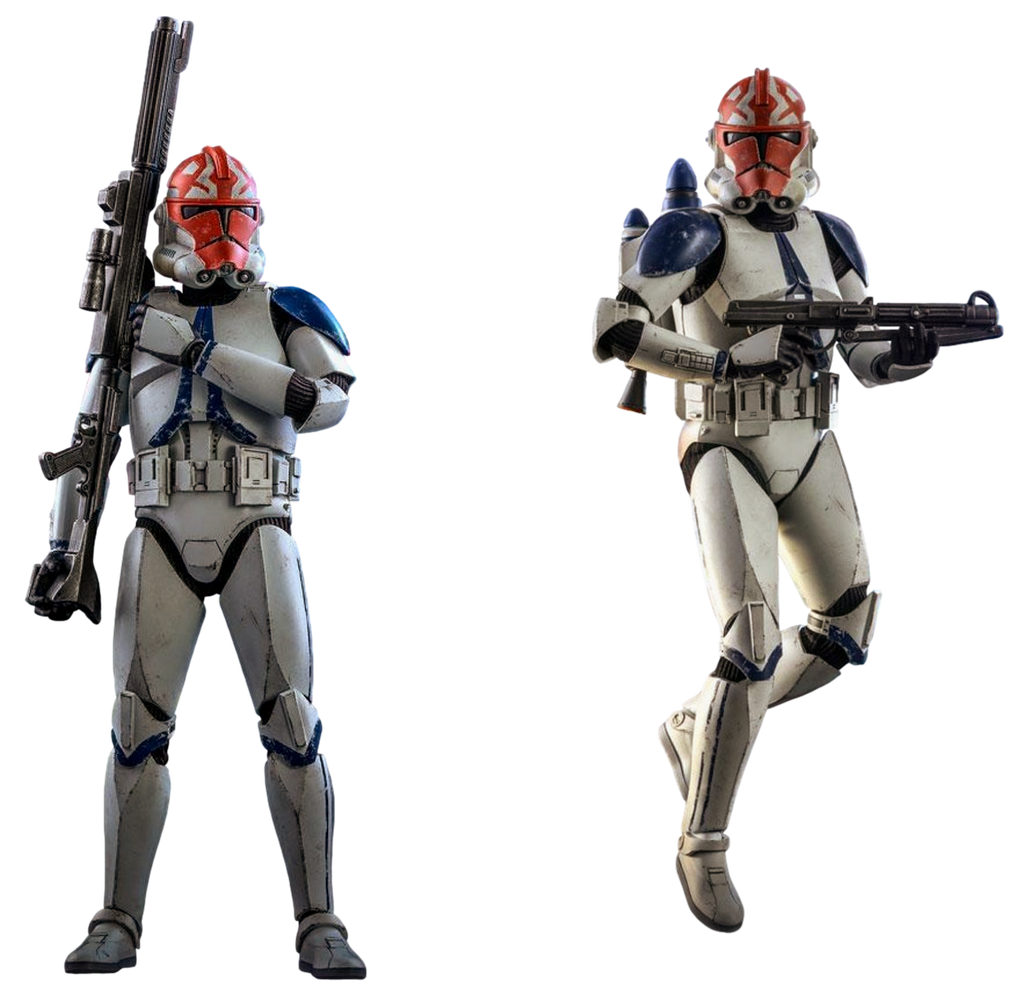 501st Clone Trooper (Ahsoka's Unit) - Transparent! by SpeedCam on