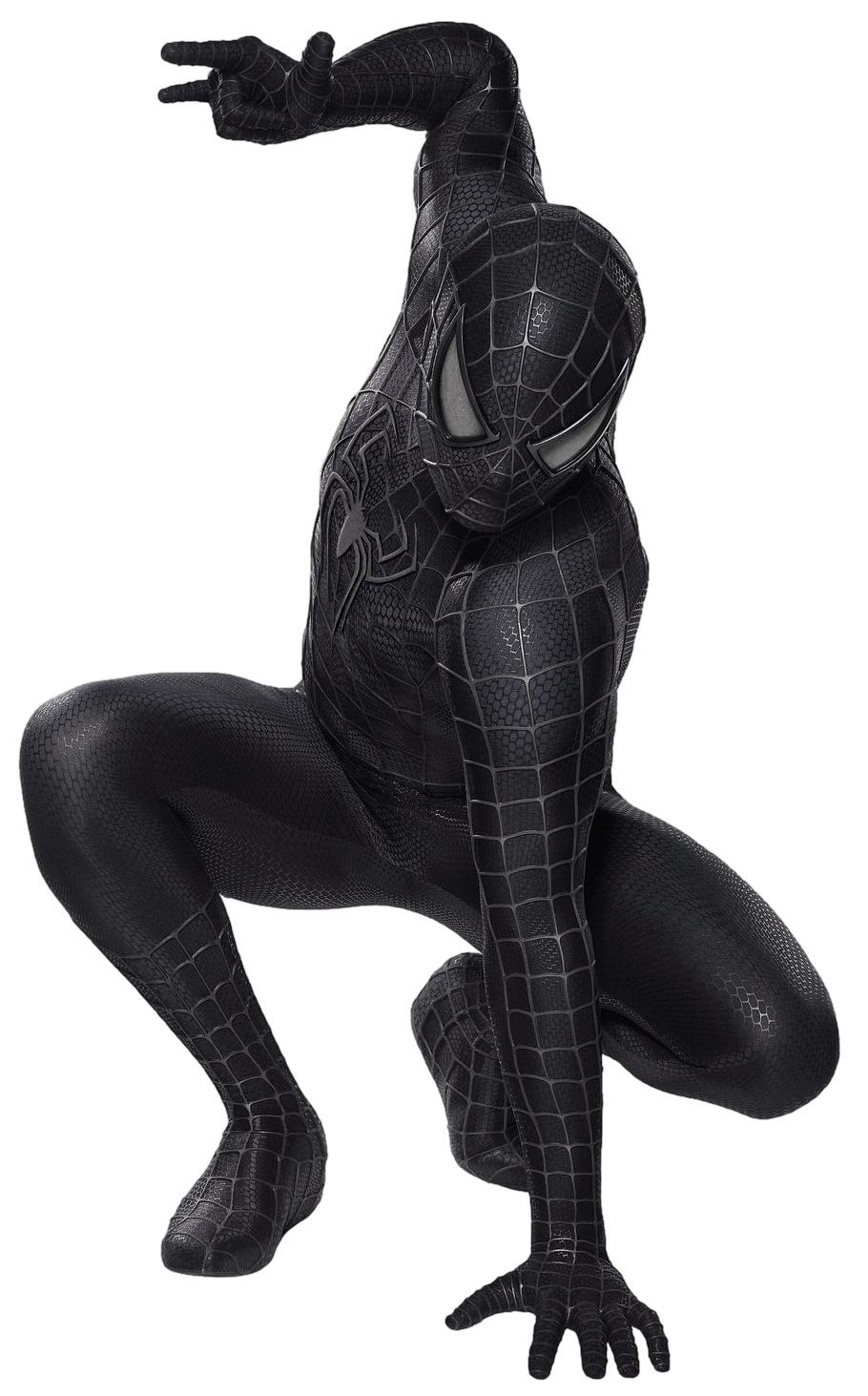 Black Suit Spider-Man - Transparent! by SpeedCam on DeviantArt