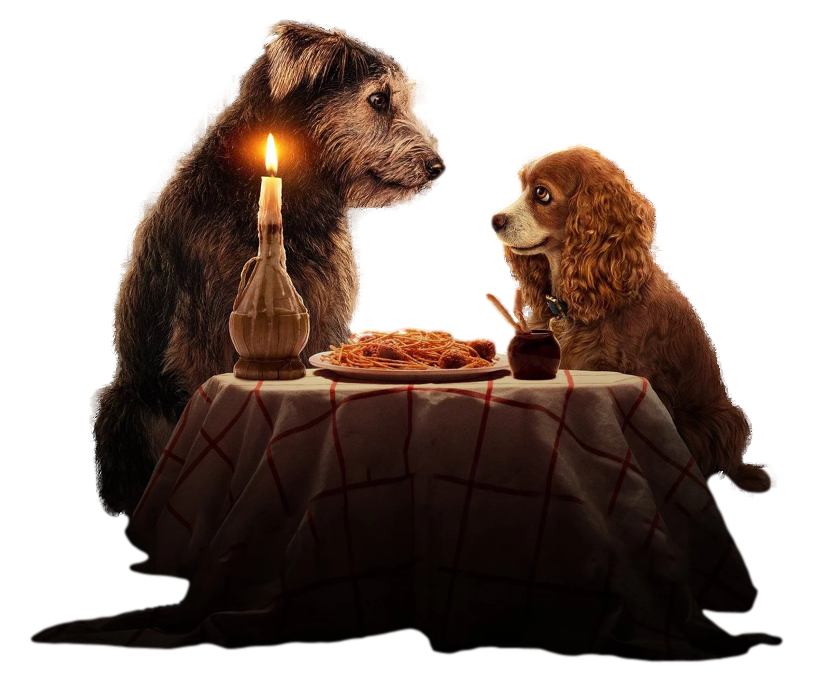 Disney's Lady and the Tramp - Transparent! by SpeedCam on DeviantArt