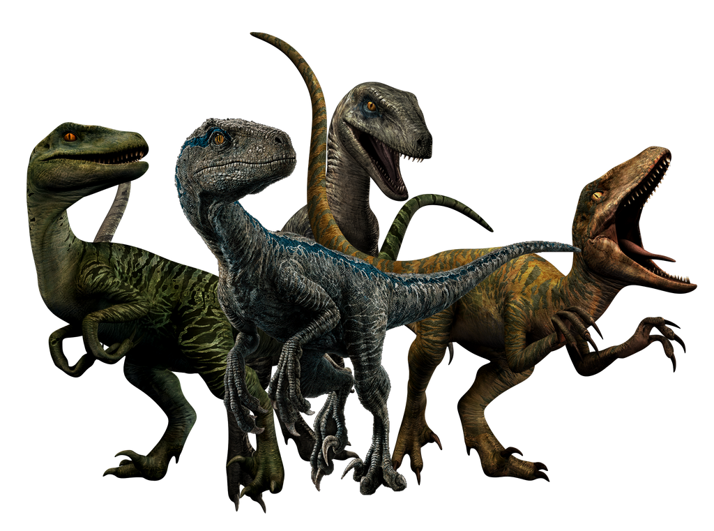 Velociraptors: Raptor Squad - Transparent! by SpeedCam on DeviantArt