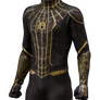 Black and Gold Spider-Man - Transparent!