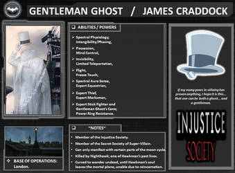 Character Profile: Gentleman Ghost.
