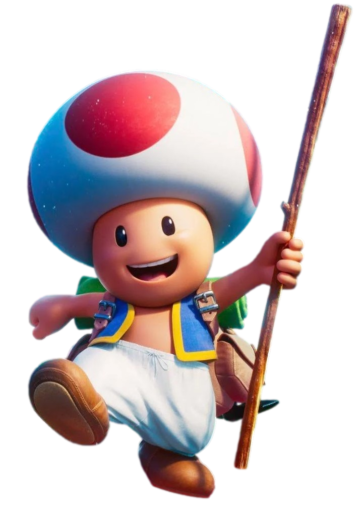 Toad - Transparent! by SpeedCam on DeviantArt