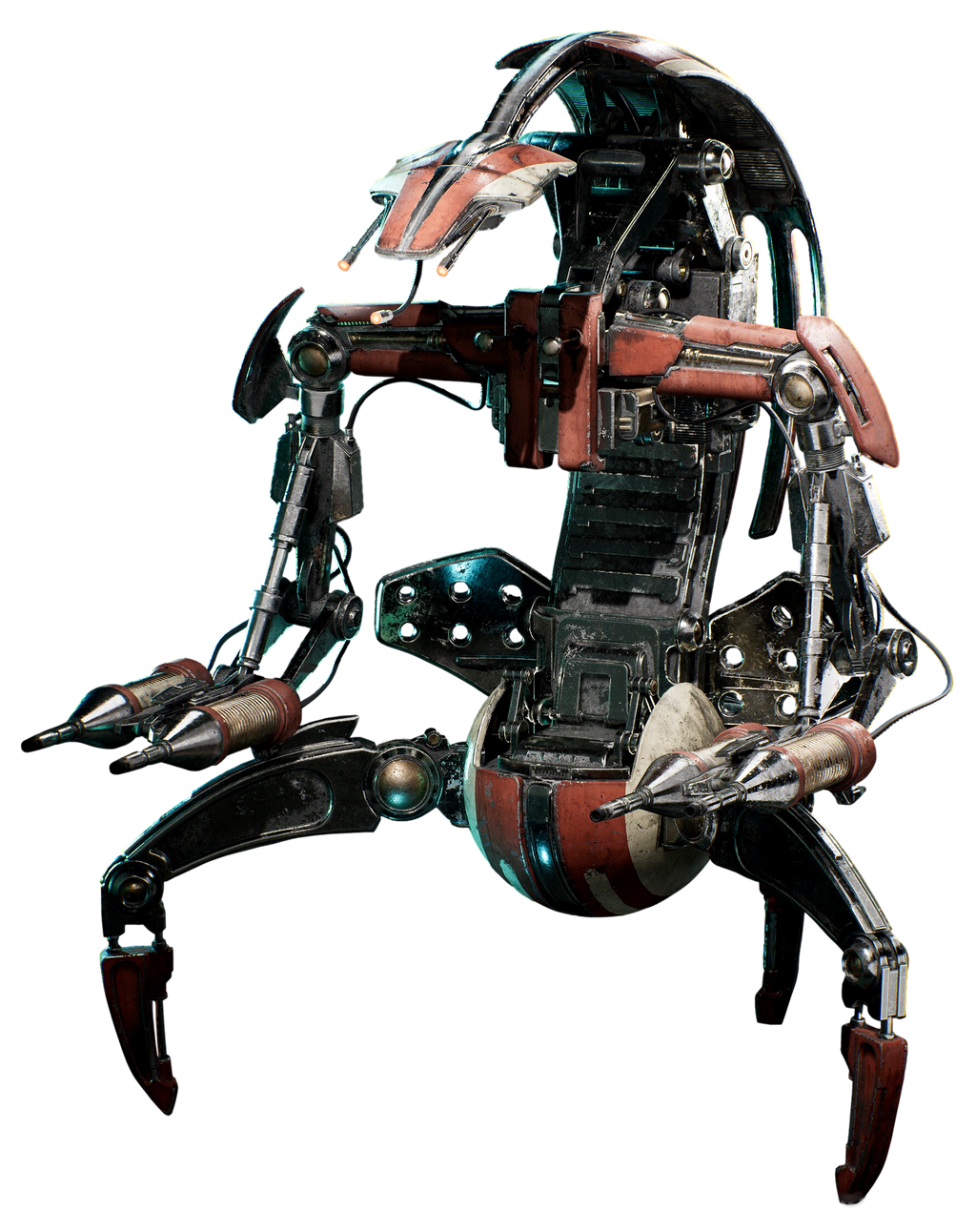 Droodeka Bedlam Raider Droideka - Transparent! by SpeedCam on DeviantArt
