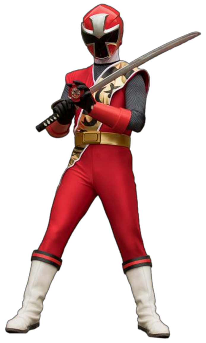 Ninja Steel OG Red Ranger - Transparent! by SpeedCam on DeviantArt
