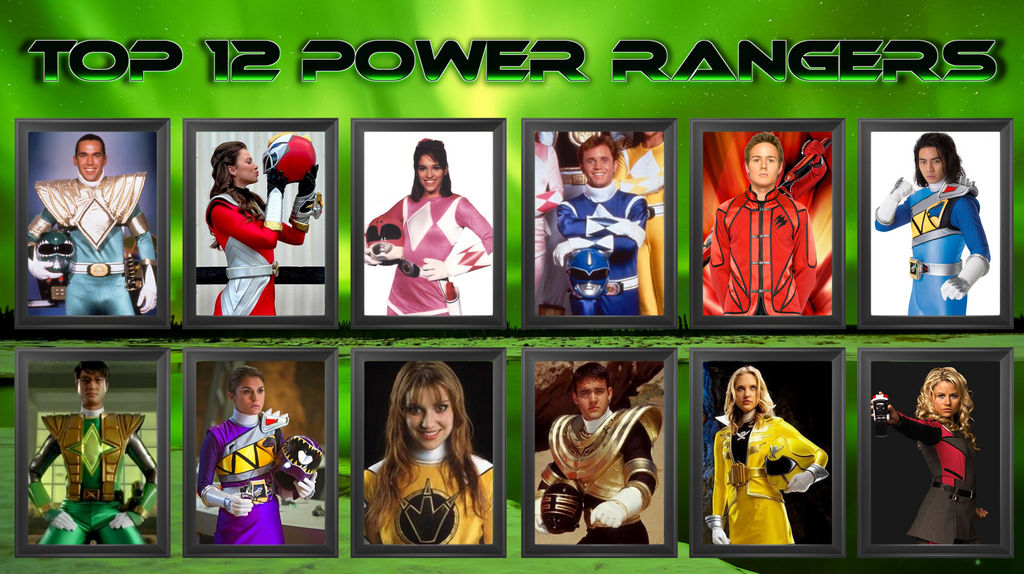 Favourite Power Rangers! by SpeedCam on DeviantArt
