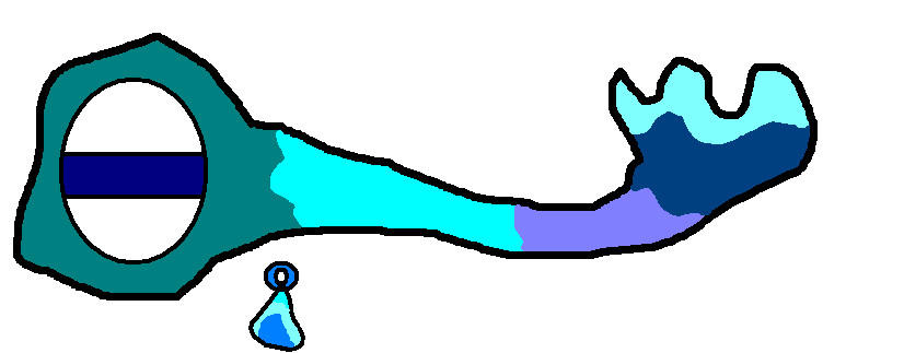Water Element Keyblade by cdot284 on DeviantArt