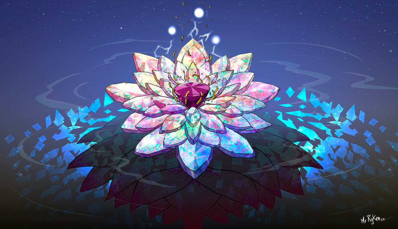 Jeweled Lotus by mrryken on DeviantArt