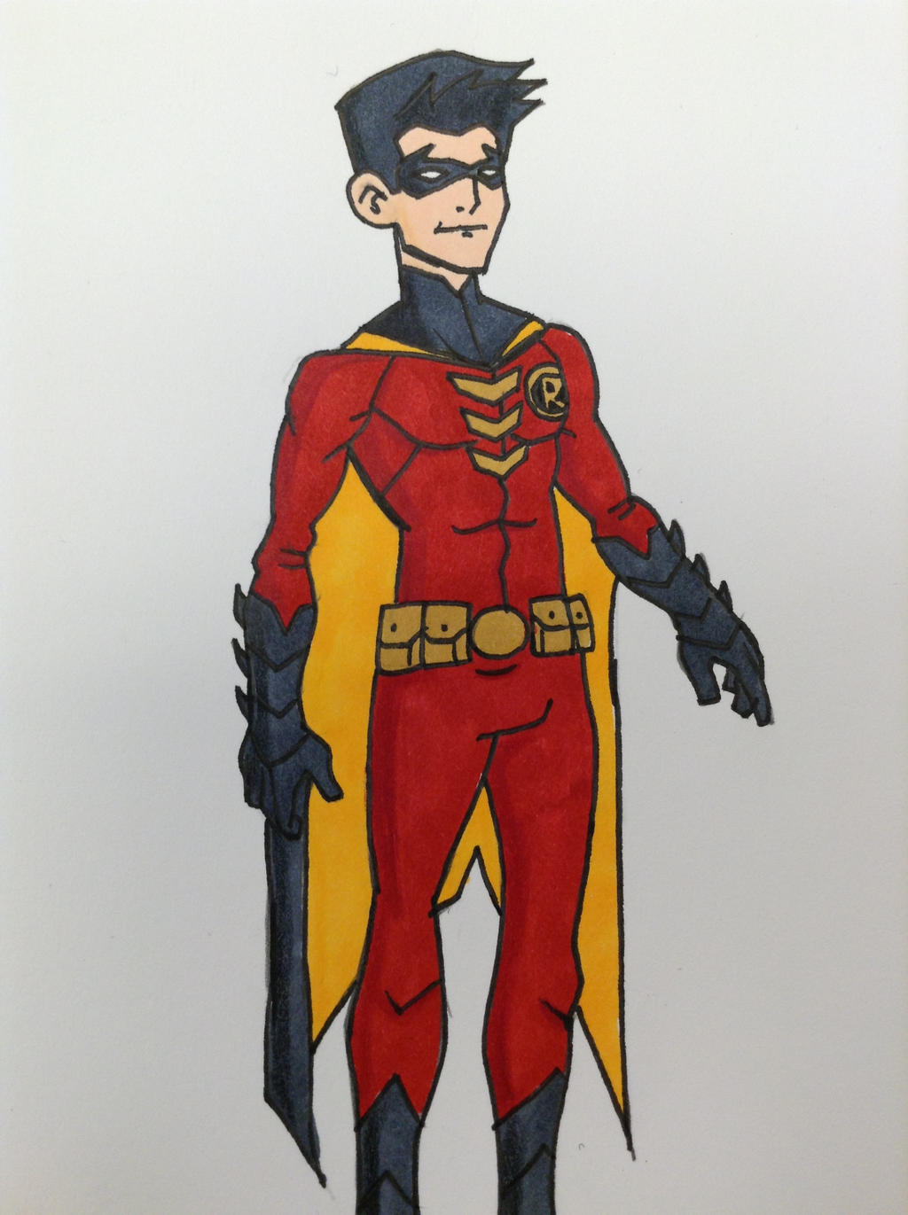 Red Robin First costume