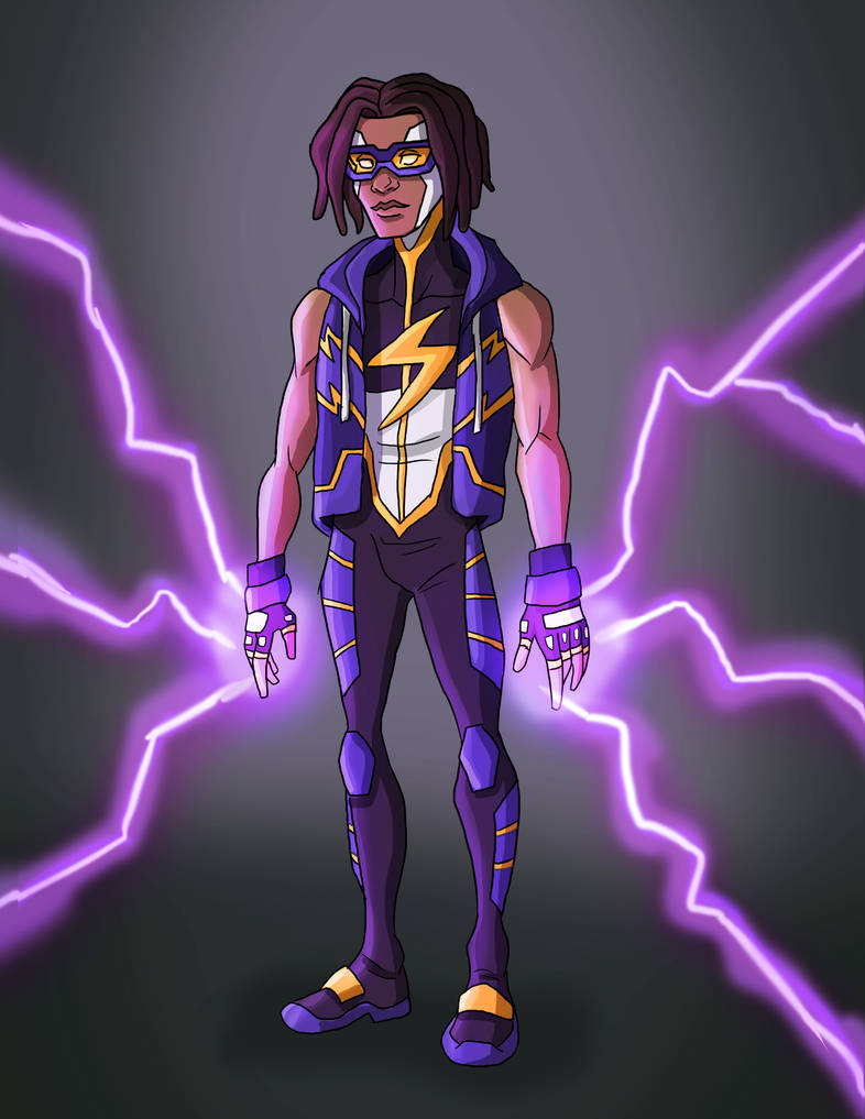 Static Deviantart Static Shock Redesign by DaJam22 on DeviantArt