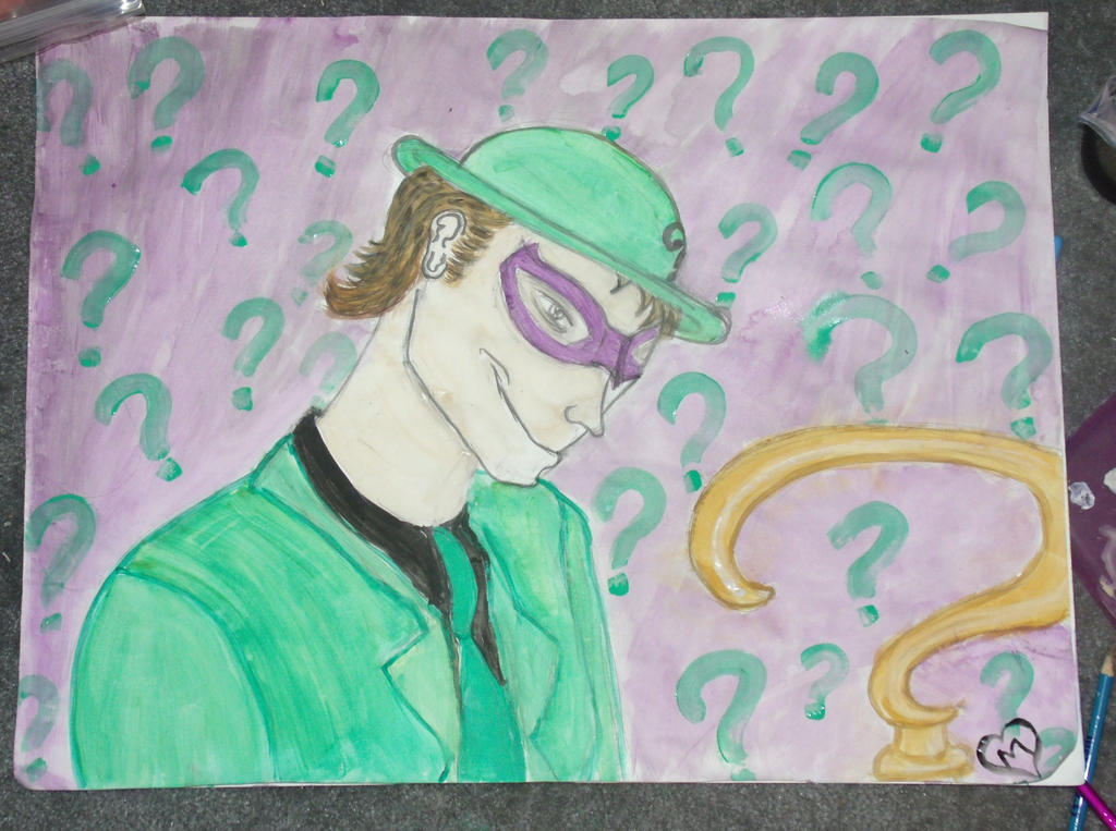 I Love Riddler The Riddler by Loveinglifechic on DeviantArt