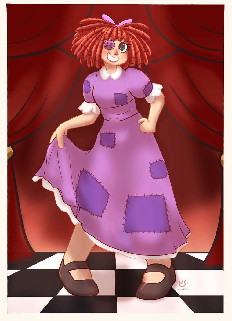 Ragatha de Amazing digital circus by sasuraiManseley on DeviantArt