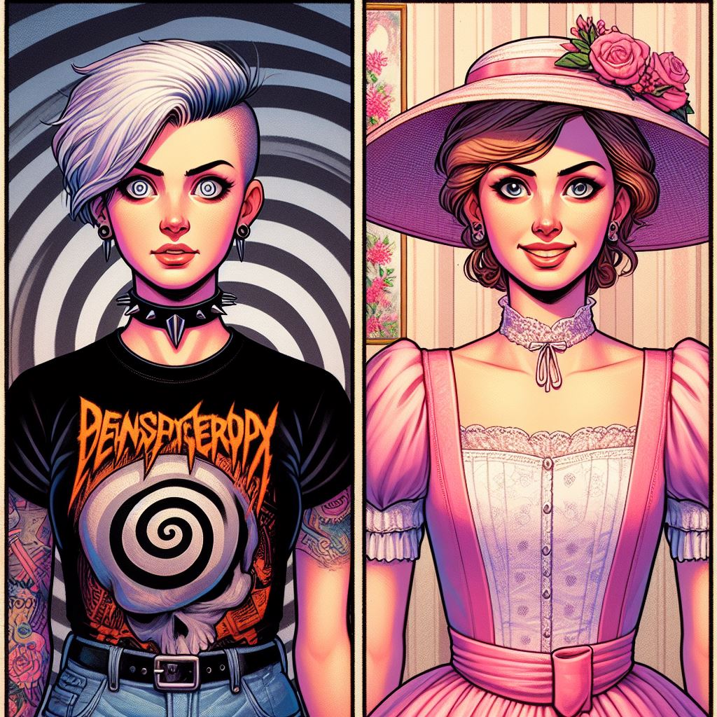 Punk Tech Deviantart Punk to Lady 22 by MrStepford on DeviantArt