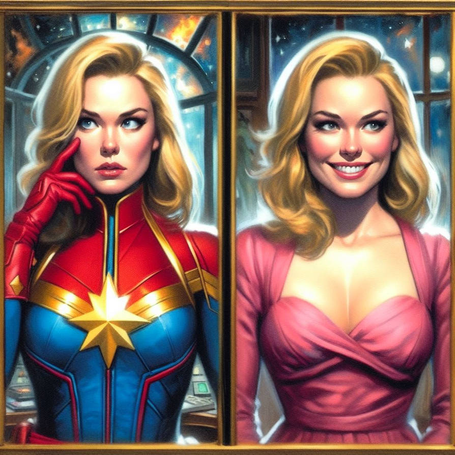Marvel Pink Super Pink: Magenta Marvel by MrStepford on DeviantArt