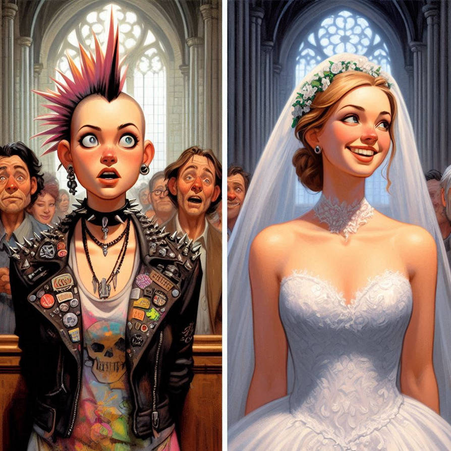 Bad Brid Bad Girl to Bride 46 by MrStepford on DeviantArt