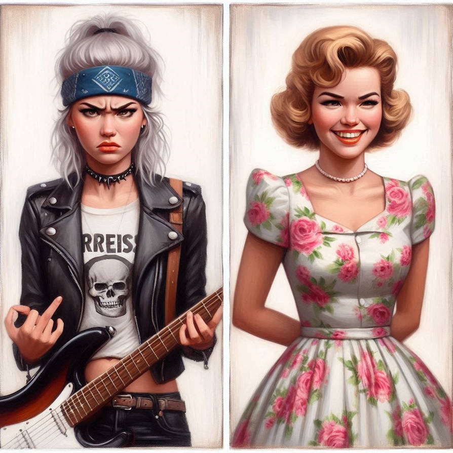 Deviantart Rocker Girl Rocker to Rehabilitated 1 by MrStepford on DeviantArt