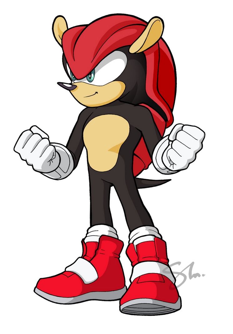 Mighty the Armadillo fanart by FrostTheHobidon. I really want the character  to make a return so bad someday :) : r/SonicTheHedgehog