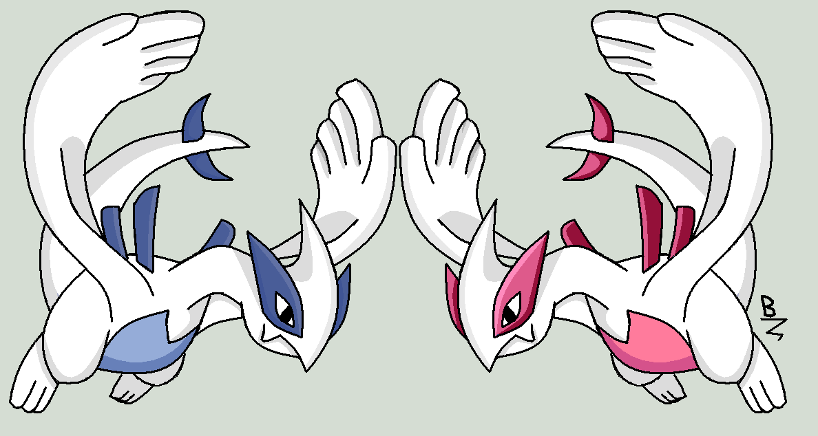 Shiny Lugia Global Link (HQ) by Astorgames on DeviantArt