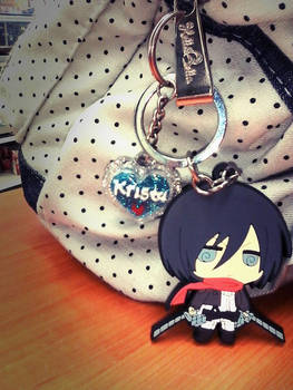 Chibi Mikasa Keychain