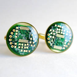 Cufflinks Computer Techcycle - Professional, Artisan Crafter | DeviantArt