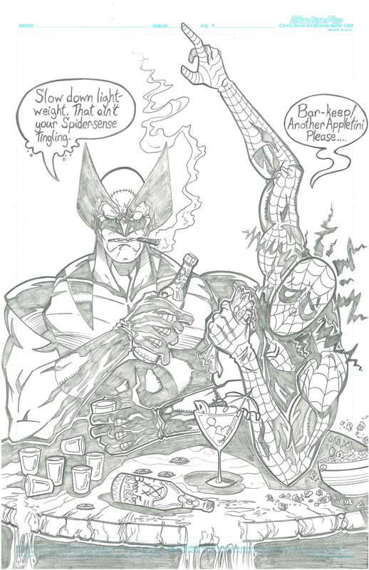 Wolverine vs Spiderman