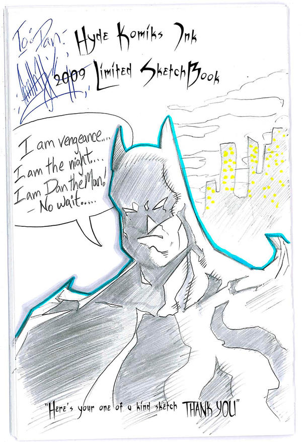 2009 SketchBook - Batman