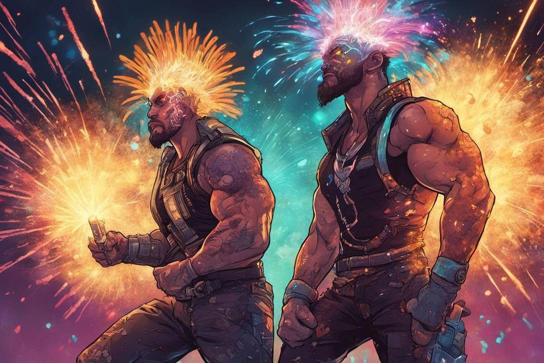 Man Fireworks Mind Exploding Mindblowing fireworks by xy1234 on DeviantArt