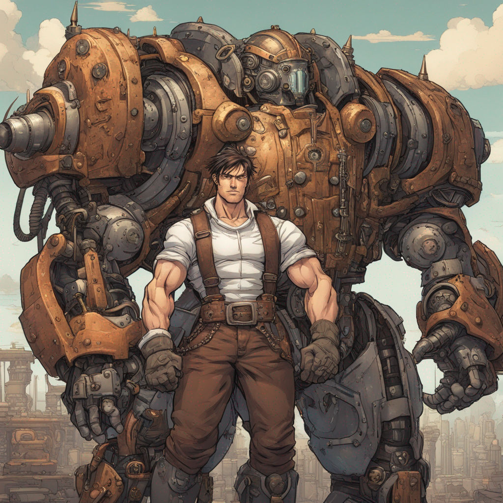 Mechanic Armor Mecha armour with mechanic 2 by xy1234 on DeviantArt