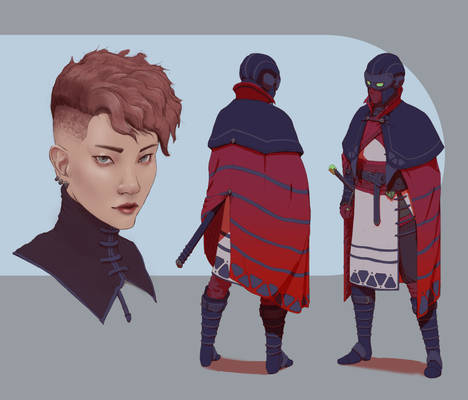 Ell the Wanderer character sheet