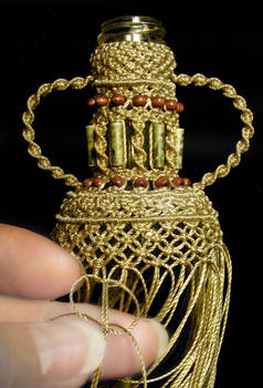 Macrame a gift in progress