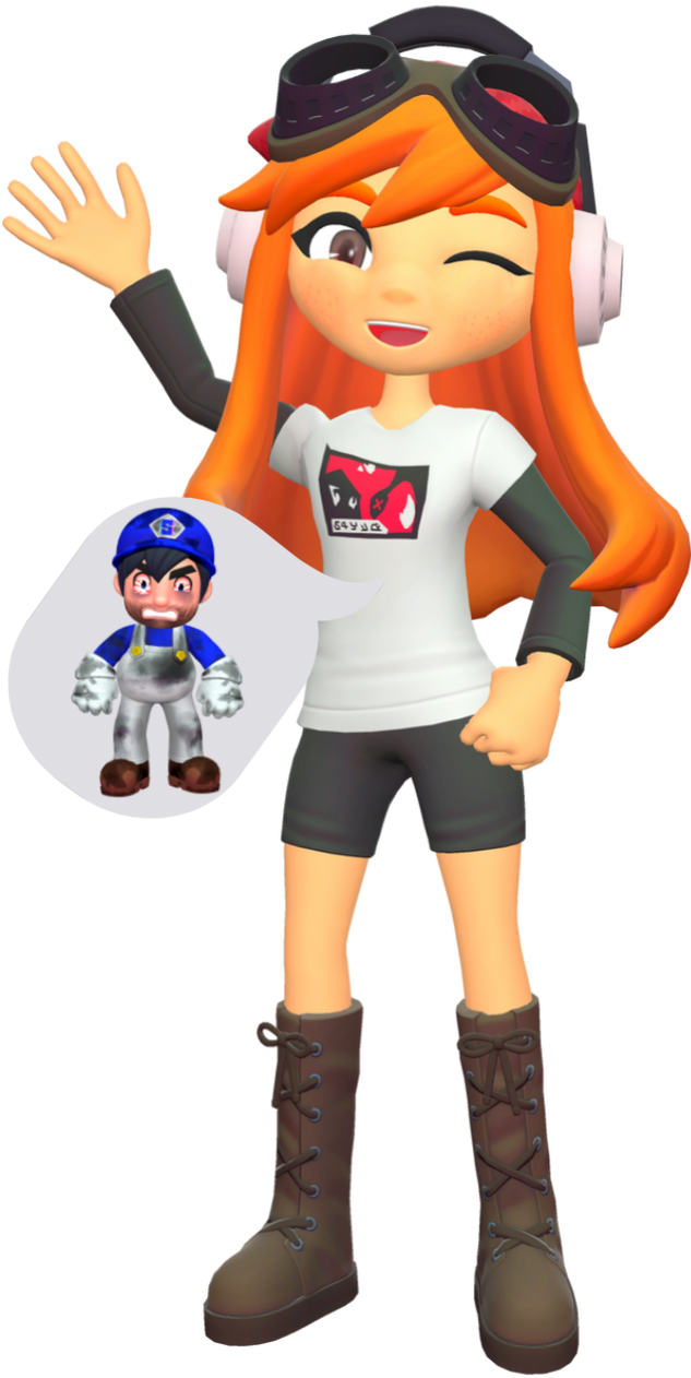 Meggy ate insane SMG4 by Noe3210 on DeviantArt