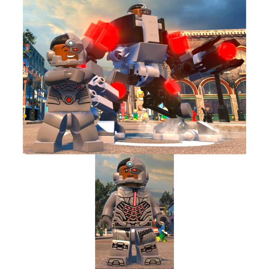 Lego dc super villains cyborg hotsell