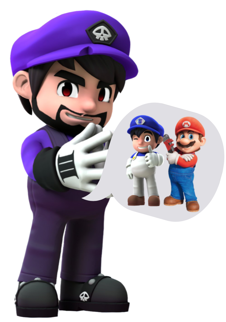 SMG3 ate SMG4 and Mario (They are enjoying it) by Noe3210 on DeviantArt