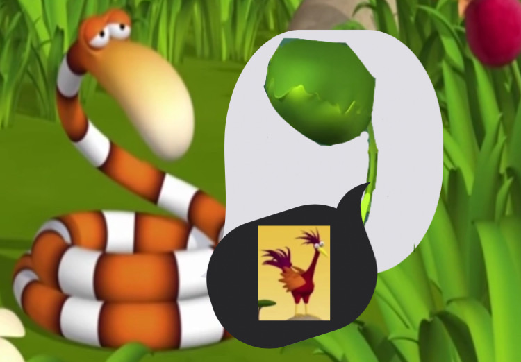 Gazoon Snake ate Gazoon Plant ate Gazoon Bird by Noe3210 on DeviantArt