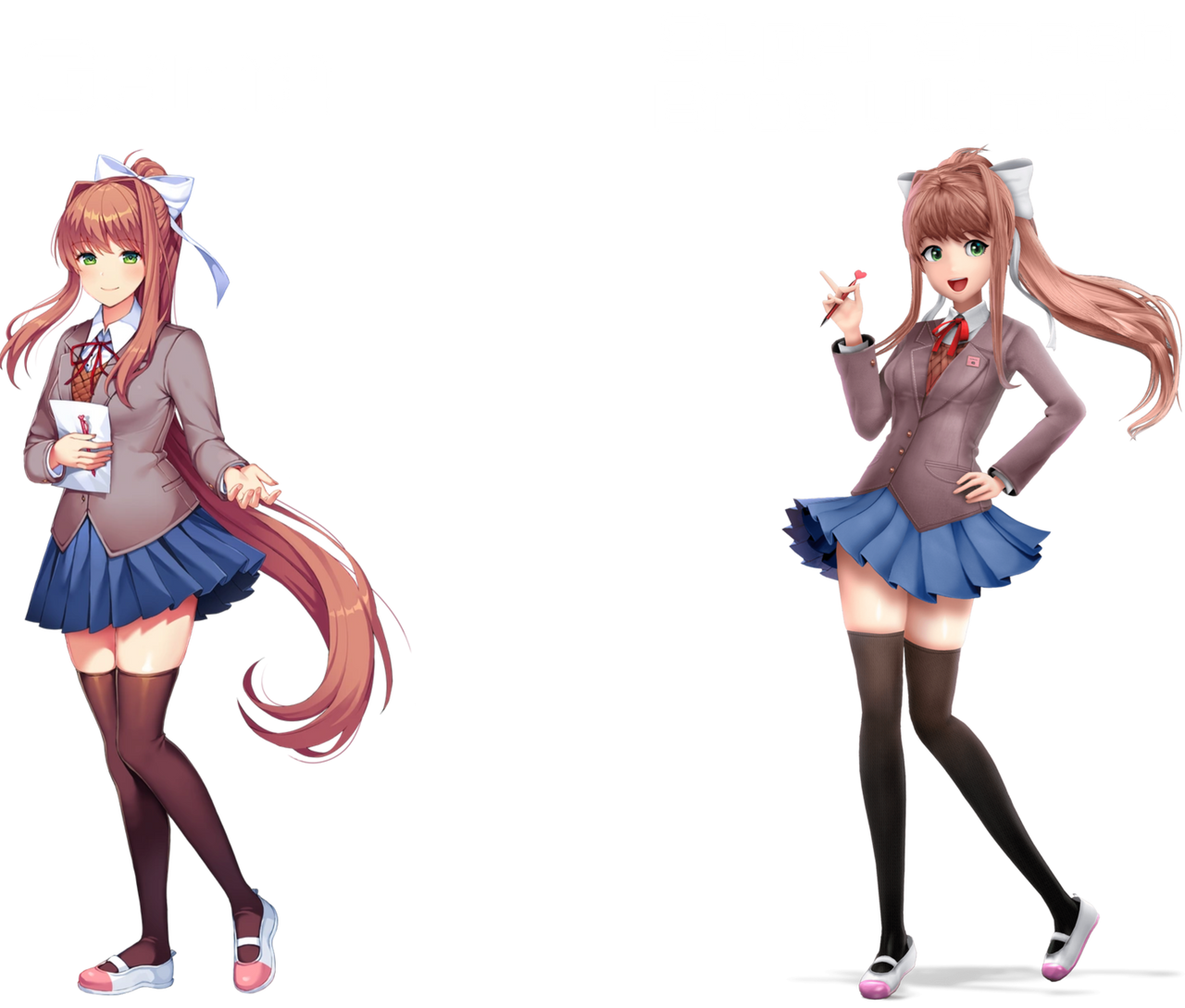 Monika Notepad Monika by Noe3210 on DeviantArt