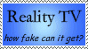 Reality TV Stamp