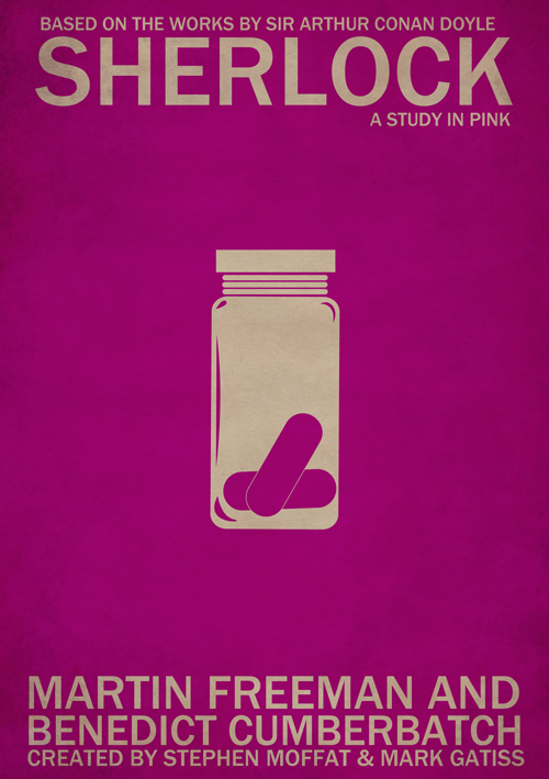 Study in Pink poster