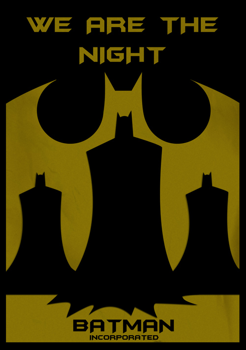 Redo of Batman poster