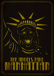 Doctor Who - The Angels take manhattan poster