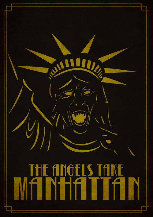 Doctor Who - The Angels take manhattan poster