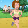 Latina Jogger ( American Dad ) Fat Belly Edit